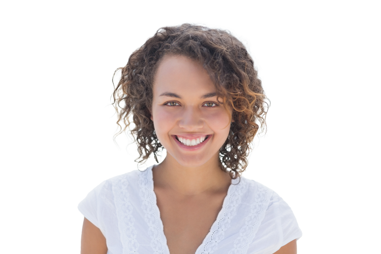 woman smiling beach cutout woman smiling beach cutout